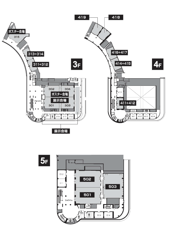 会場配置図